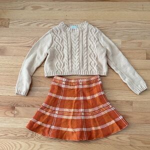 Cupcakes and Cashmere sweater and skirt set